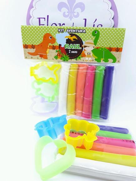 Kit Massinha de Modelar Dinossauro Cute