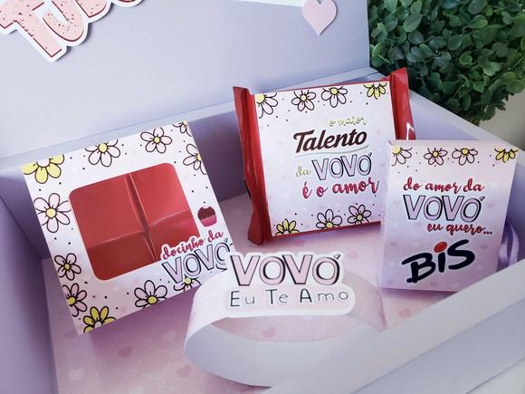 Kit Personalizado com Caixa Dia dos Avós Doces