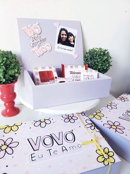 Kit Personalizado com Caixa Dia dos Avós Doces