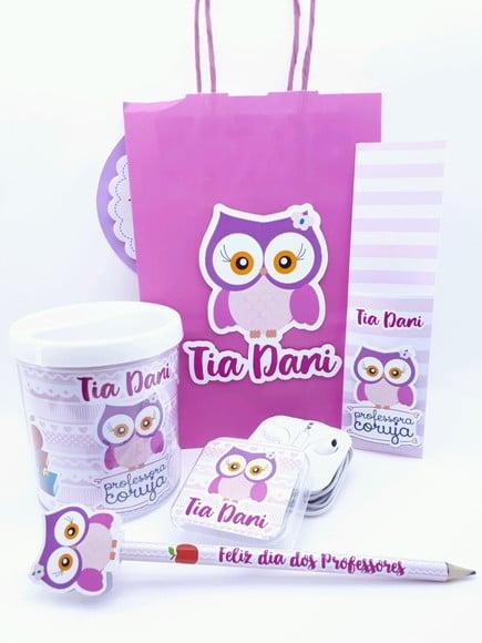 Kit Personalizado Presente Dia dos Professores