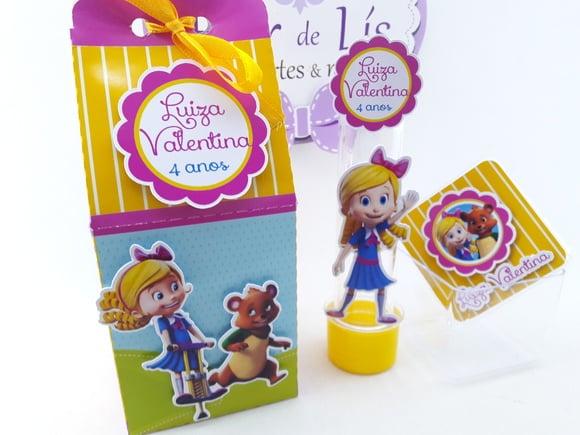 Kit Personalizados Cachinhos Dourados
