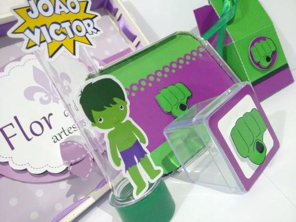 Kit Personalizados Hulk