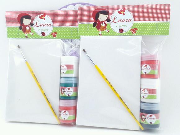 Kit Pintura Chapeuzinho Vermelho