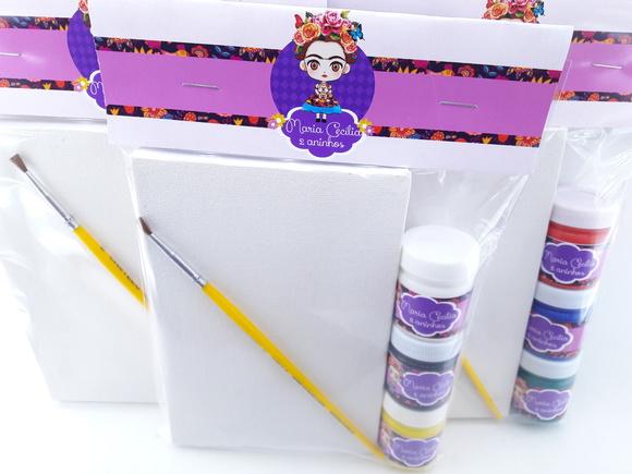 Kit Pintura Frida Kahlo