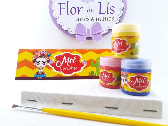 Kit Pintura Frida Kahlo