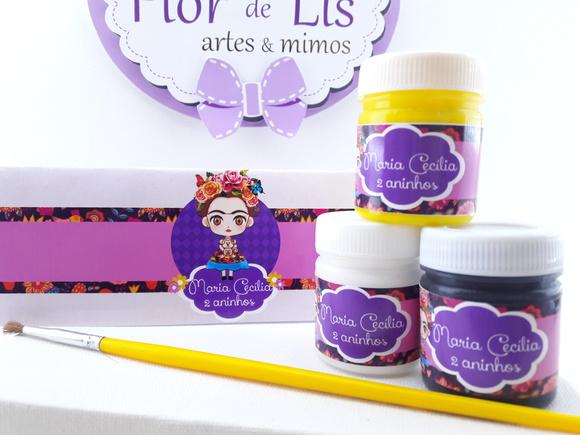 Kit Pintura Frida Kahlo