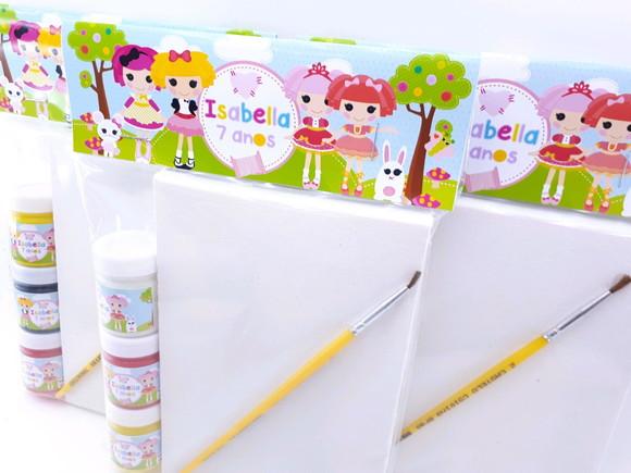 Kit Pintura Lembrancinha Lalaloopsy