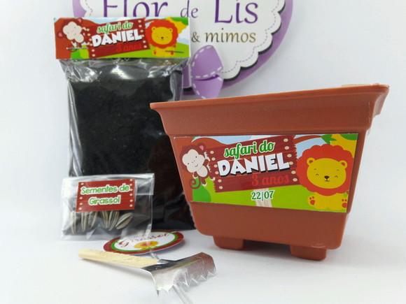 Kit Plantação Animais Festa Safari