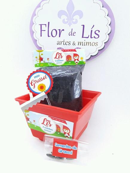 Kit Plantação Chapeuzinho Vermelho
