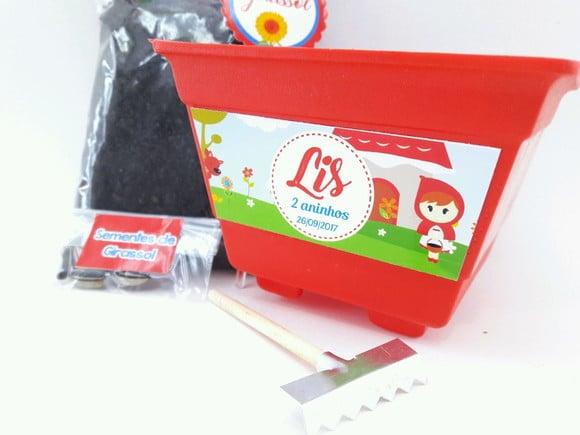Kit Plantação Chapeuzinho Vermelho
