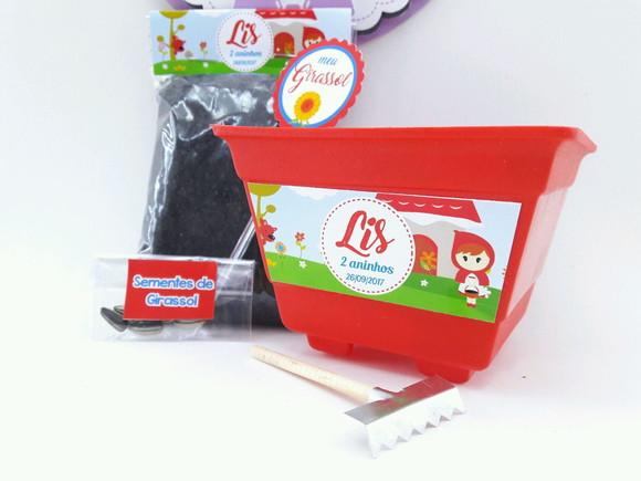 Kit Plantação Chapeuzinho Vermelho
