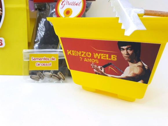 Kit Plantação com Sacola Bruce Lee