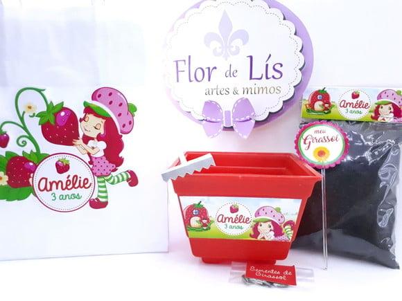 Kit Plantação com Sacola Moranguinho