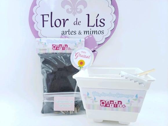 Kit Plantação Dia das Crianças Educativo Brinde Empresa