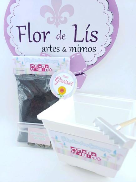 Kit Plantação Dia das Crianças Educativo Brinde Empresa
