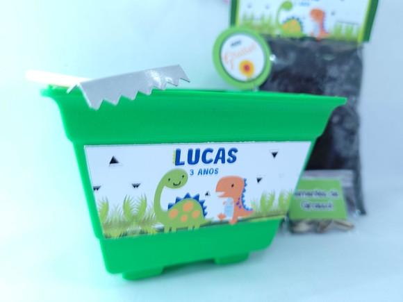Kit Plantação Dinossauros Baby Lembrancinha Ecológica