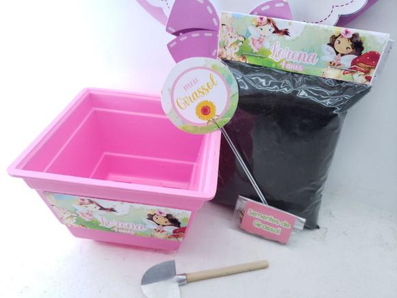 Kit Plantação Ecológico Jardim das Fadas Aquarela