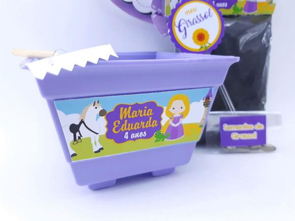 Kit Plantação Ecológico Rapunzel Enrolados