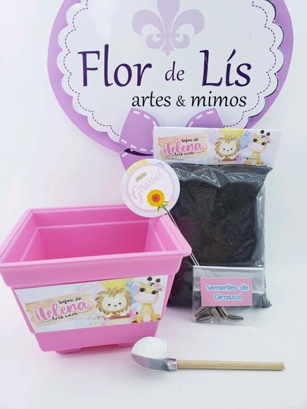 Kit Plantação Ecológico Safari Aquarela