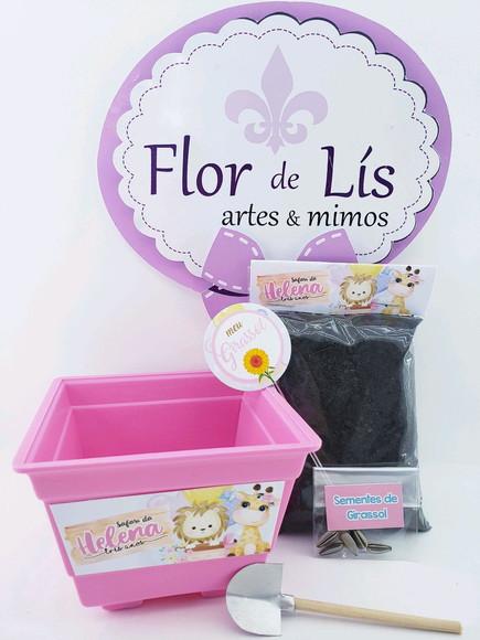 Kit Plantação Ecológico Safari Aquarela