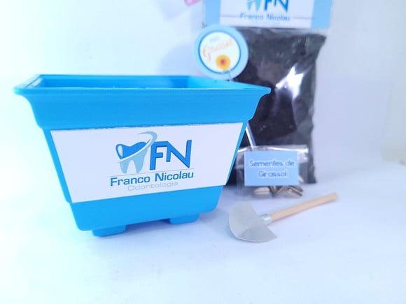 Kit Plantação Educativo Ecológico Brinde Empresa com Logo
