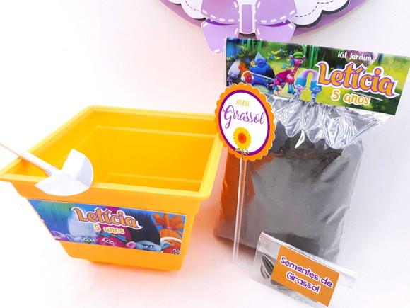 Kit Plantação Educativo Trolls