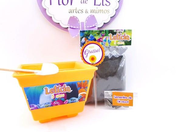 Kit Plantação Educativo Trolls