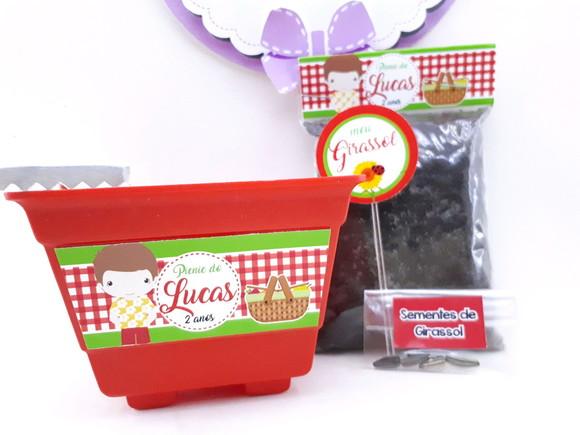 Kit Plantação Festa Picnic Cute