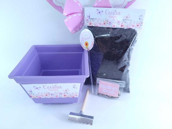 Kit Plantação Jardim das Borboletas Lembrancinha