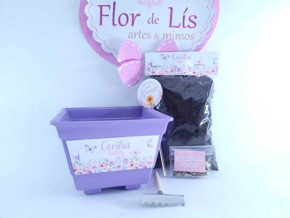 Kit Plantação Jardim das Borboletas Lembrancinha