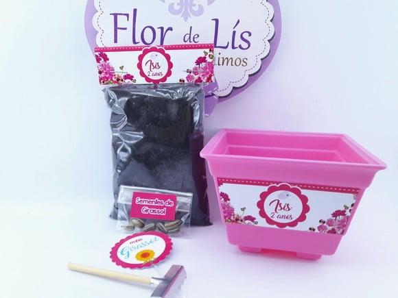Kit Plantação Jardim Encantado Floral
