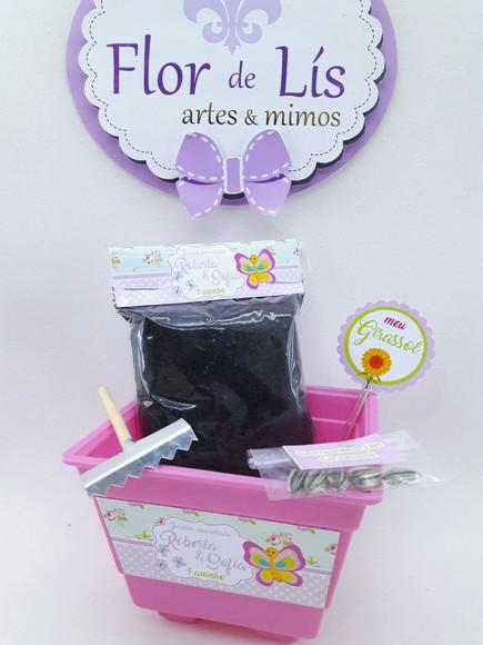 Kit Plantação Jardim Encantado Floral