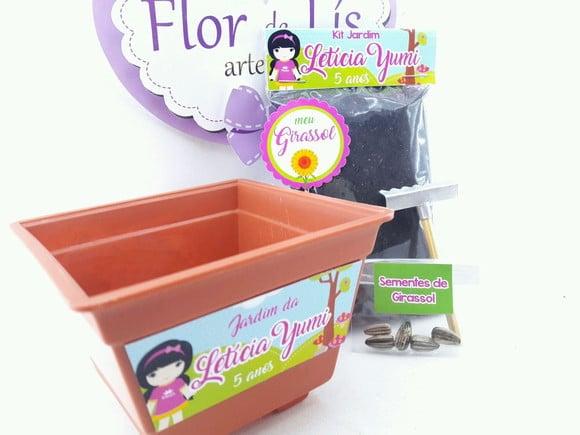 Kit Plantação Jardim Encantado Menina