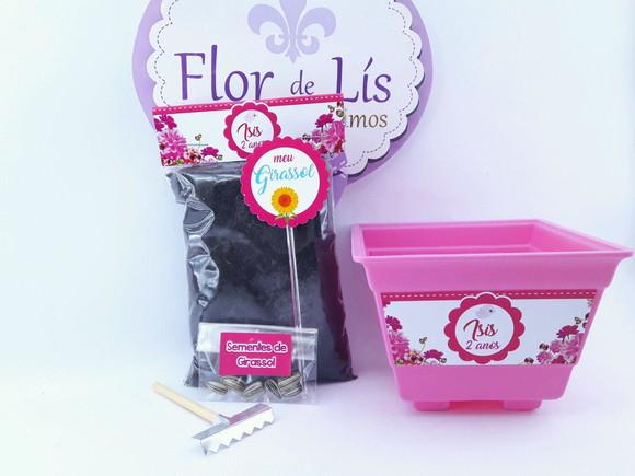 Kit Plantação Jardim Encantado Floral