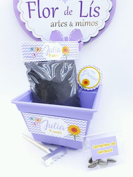 Kit Plantação Jardim Lilás