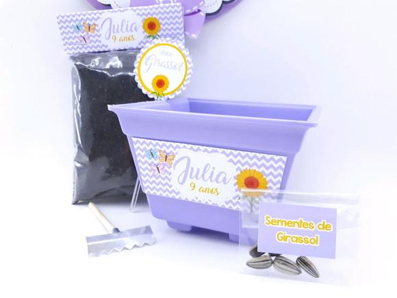 Kit Plantação Jardim Lilás