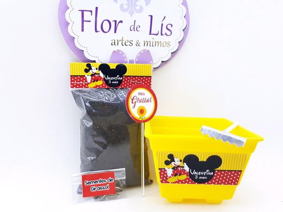 Kit Plantação Jardim Mickey