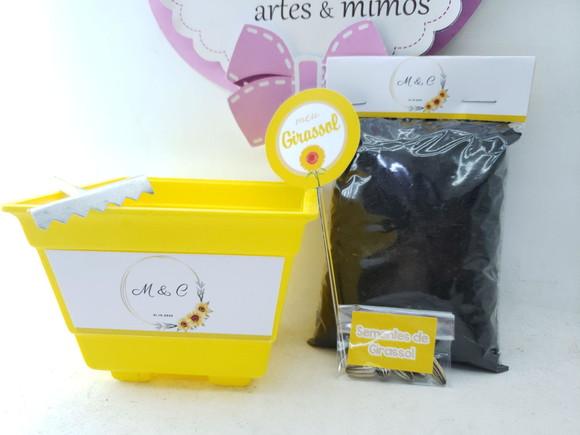 Kit Plantação Lembrancinha Ecológica Casamento Pajens