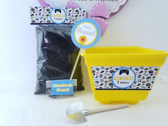 Kit Plantação Lembrancinha Ecológica Video Game