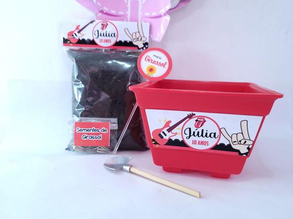 Kit Plantação Lembrancinha Festa Rock And Roll