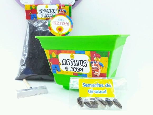 Kit Plantação Lembrancinha Lego