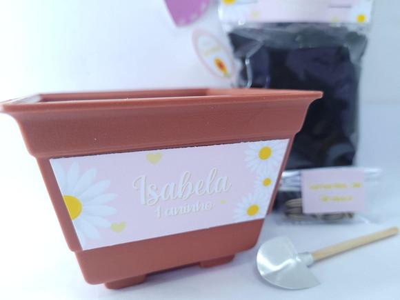 Kit Plantação Margaridas Lembrancinha Menina Jardim