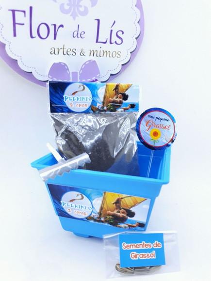Kit Plantação Mauí Moana Lembrancinha
