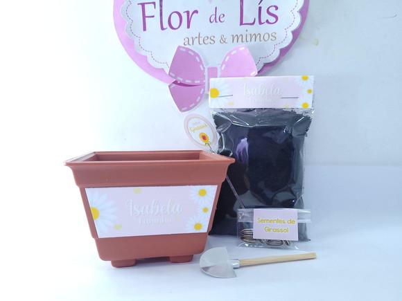 Kit Plantação Margaridas Lembrancinha Menina Jardim
