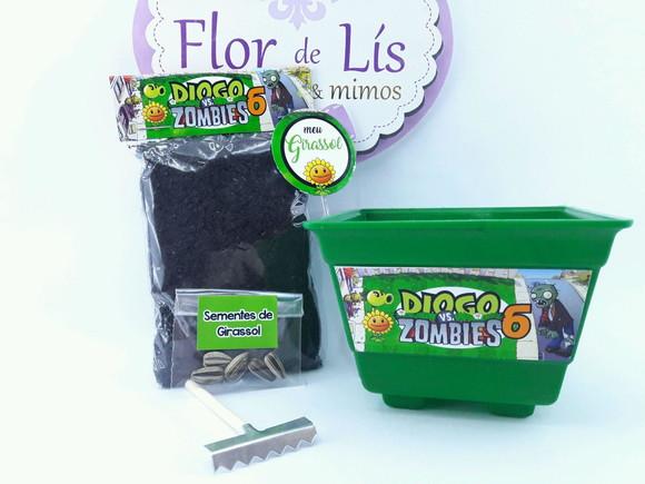 Kit Plantação Plants Vs Zombies