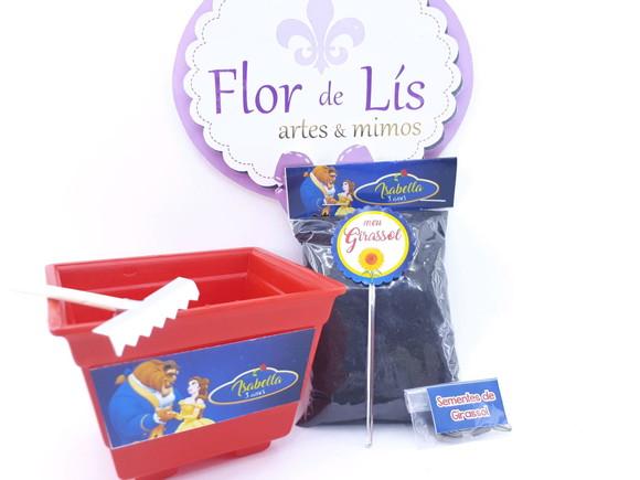 Kit Plantio Ecológico a Bela e a Fera