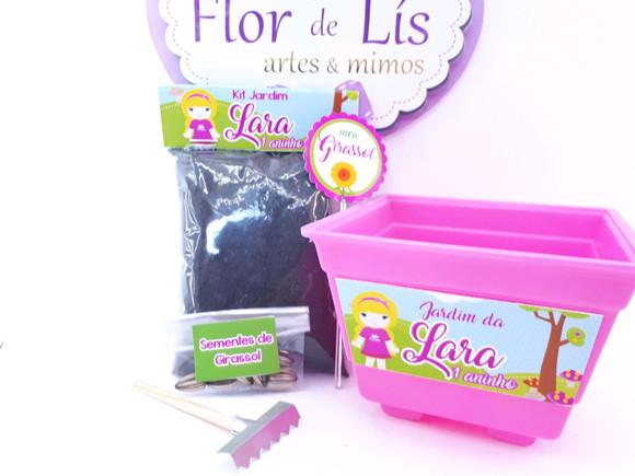 Kit Plantio Ecológico Jardim Encantado