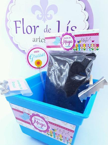 Kit Plantio Jardim Passarinho Floral