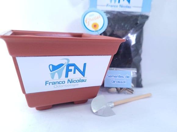 Kit Plantio Jardinagem Ecológico Brinde Empresa com Logo