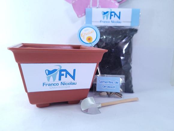 Kit Plantio Jardinagem Ecológico Brinde Empresa com Logo
